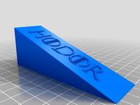 Hodor Doorstop by EmNo90