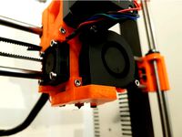 i3 mk3 extruder cover for i3 mk2 by Wes1180
