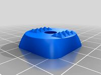 Prusa MK3 hard feet (with spikes) by vaxxi