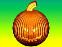 Pumpkin in 3D by rkevinball_5591
