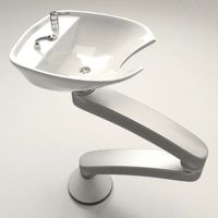 Shampoo Sink 3D Model