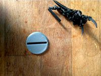 26MM Slotted Wargaming Base  by gosuroot