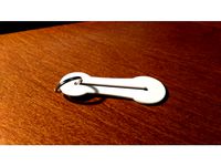 Canadian Shopping Cart Key - Loonie and Quarter by Vektor666