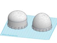 SkyWatcher HEQ5 polar finder cap by ndupont