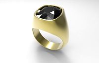 Big karat ring 3D Model