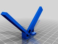 FrSky X8R/X6R pcb style antenna holder by Gualtierico