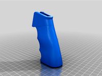 AR15 Smooth Pistol Grip by Hyudryu