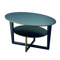 Modern table with two levels 3D Model