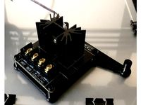Anet A8 single holder for 3D Freunde Mosfet V2 by StefanKohlbrecher