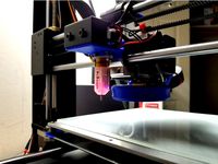 Wanhao I3 Plus / MP BLTouch Bracket by xKoldx