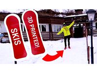 3D printed skis by NikodemBartnik