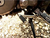 Suzuki DL650 v-strom gear shift rubber replacement by hygy