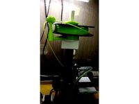 Tronxy X1 Horizontal Spool Stand on Original Handle by kejgoh