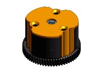 OpenRC Truggy Central Torsen Limited Slip Differential by Stipa