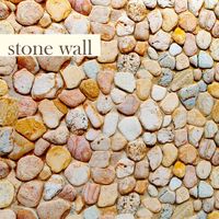 Wall of pebbles 3D Model