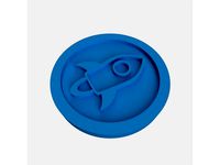 Stellar Lumen (XLM) simple (Keychain) by TabzDesigns
