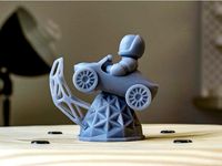 SpaceX's Starman desk toy by VECTARY