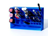 Big lipstick and eyeliner holder / Makeup organizer by andi11