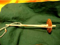 Celtic Snake Spindle Bottom Whorl by StringGoddess