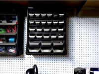 Shelf Bin Pegboard Mounting Hook by gouldm2001