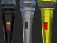 Microphones 3D Model