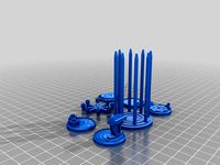 Miniature Base - Set 4 (25mm - 35mm figures) by EZOwens