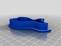 Mermaid Tail Cookie Cutter by VA3TNE