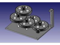GEAR BOX ( 6 Gear ) 3125 to 1 by Mojialien