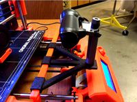 Prusa MK2(S) three armed webcam mount by Froglegz