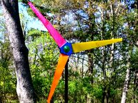 37" Diameter Windmill with 608 Bearings by ssayer