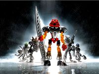 Toa Nuva models from "Bionicle: The Game" by Clyce