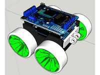 SMARS 4x4 modular robot by Franken3D