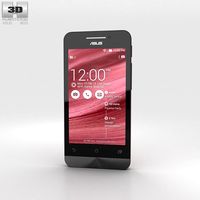 Asus Zenfone 4 Cherry Red 3D Model
