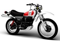 Yamaha XT500 1975 3D Model