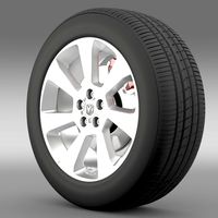 Ram Promaster City wheel 2015 3D Model