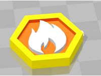 D&D Sorcery Point token by jovielynne