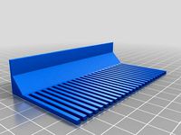 Jumper Cable Holder for PowerFix Lidl Peg Board by smoles