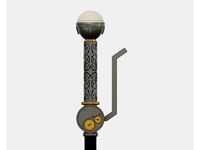 Professor Ozpin's Cane Topper - RWBY by mrandyvalentine