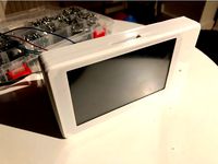 PanelDue 5" LCD Compacted w. hidden wires by dintid
