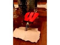 University of Wisconsin Badgers Logo Wine Stopper by A_Tamalonis