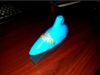 Basic Working 12 hole Ocarina (Remix) with Zelda Logo by Bug_In_The_System