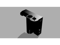 Prusa I3 MK2/3 X end Motor and Idler moded to fit Chinese 8mm lead screw by alanpwood