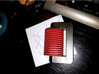 High voltage multi stage bobbin  For closed ferite core by zomtronic