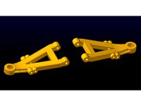 GP Toys S606, S607, S608 Timeflys Truggy Front Control Arms and Spindles by WickedFog