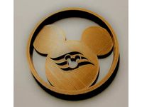 Disney Cruise Mickey Ornament by mmoniz610