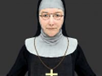 The nun 3D Model