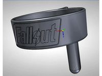 Fallout Collection Yao Guai (Yeti) 20oz Tumbler Handles by arcmatt