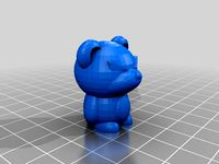 Evil Teddy Bear Monoprice Extruder Spinner by Bolivian86