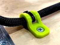 Screw Down Cable Clip with Cable Tie Slot - 3 Sizes by sneaks
