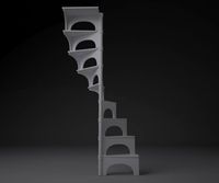Living room stairs 3D Model